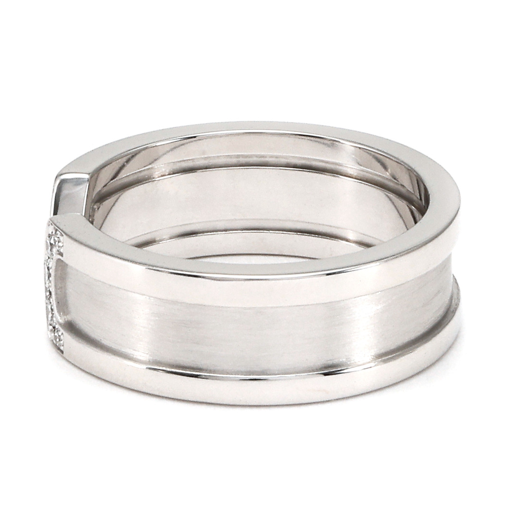 Cartier C Do Ring 18K White Gold Diamond B4044200