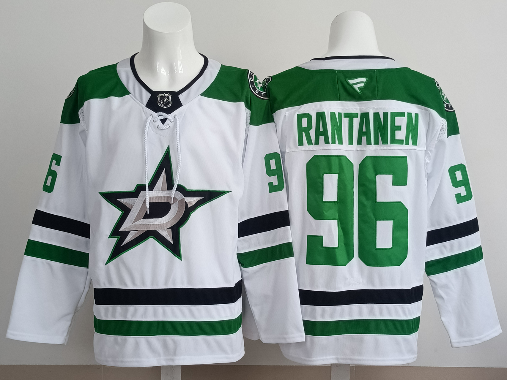 Men's Dallas Stars Mikko Rantanen #96 Fanatics White Premium Player Jersey