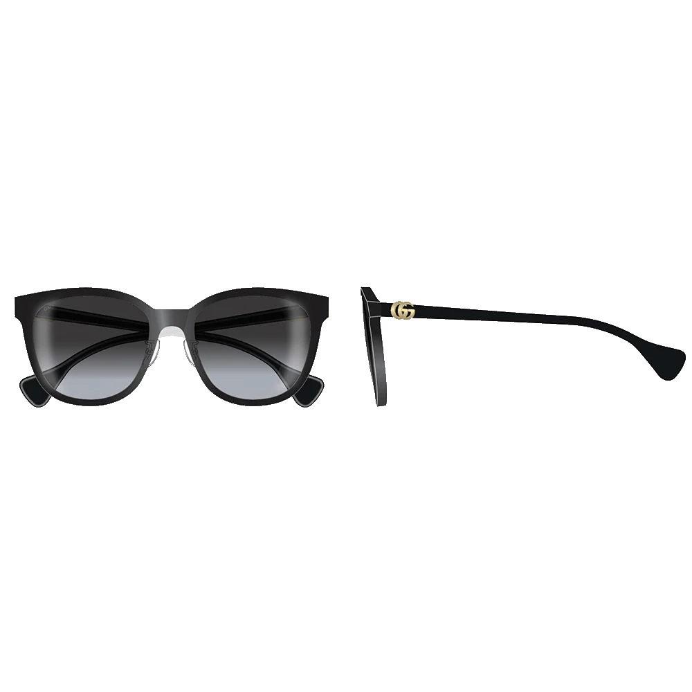 Gucci GG1180SK Cateye Black Sunglasses