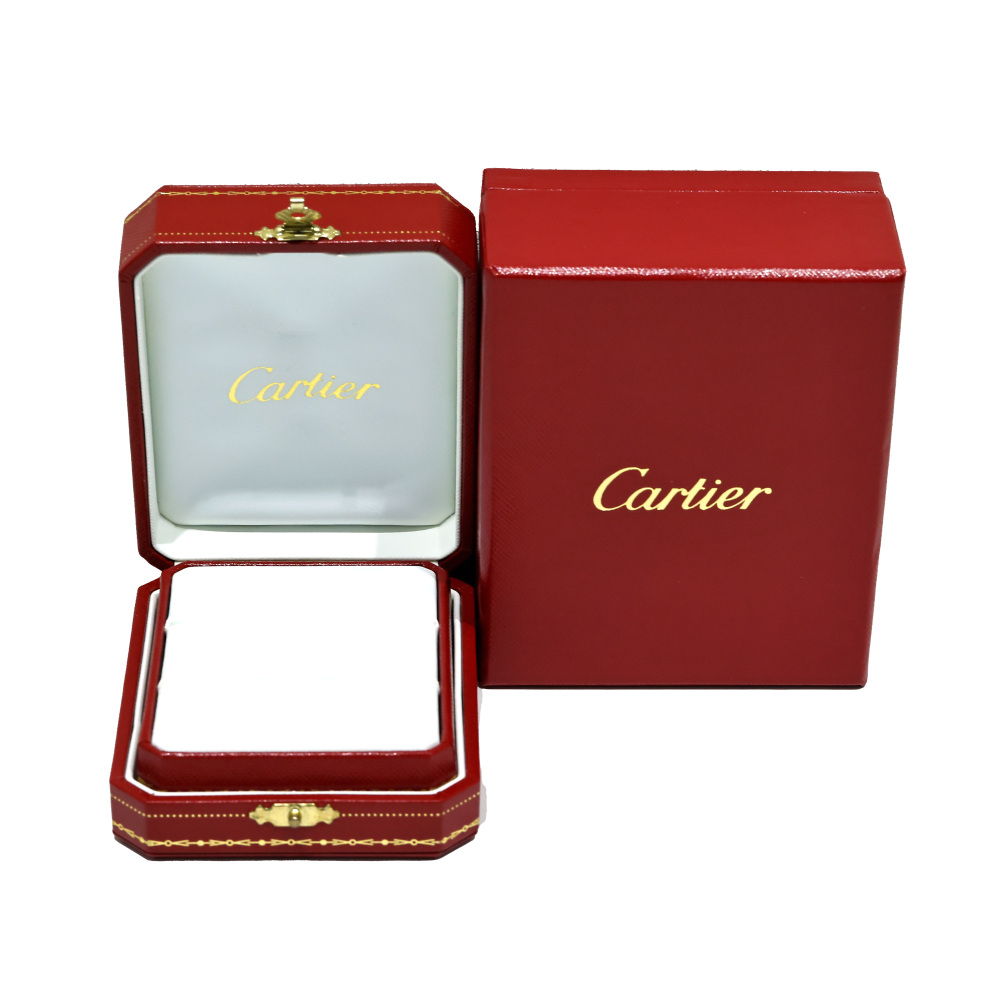 Cartier Love Wedding Ring Pavé Diamonds 18K Rose Gold Diamond B4085800