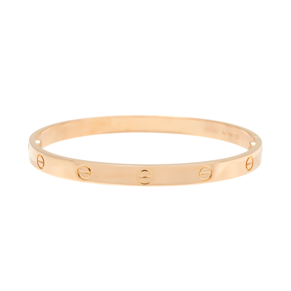 Cartier Love Classic Model Bracelet 18K Rose Gold B6079900