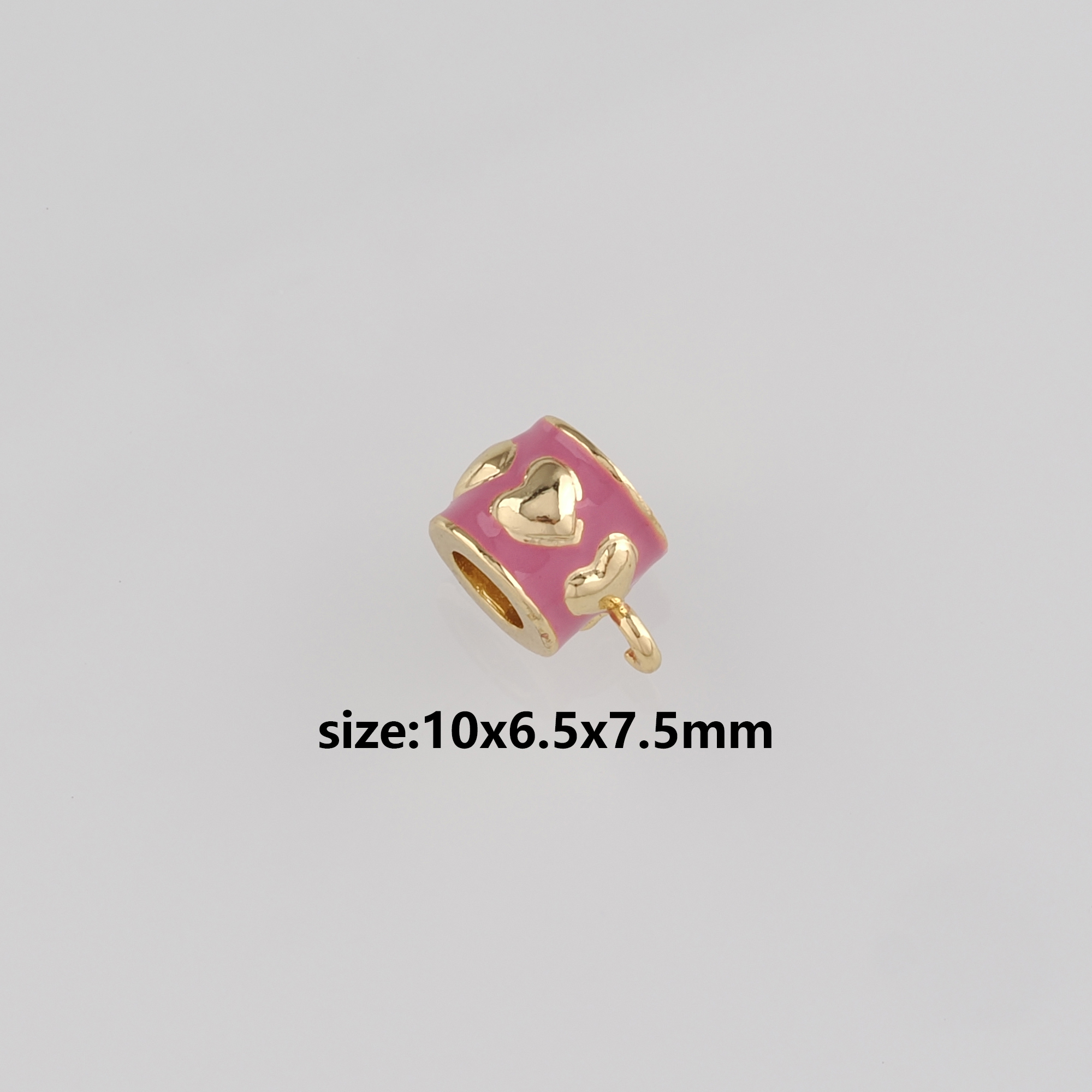 18K Gold Filled Round Flat Spacer Beads,Dainty Round Spacer Beads,DIY Jewelry Making Supply