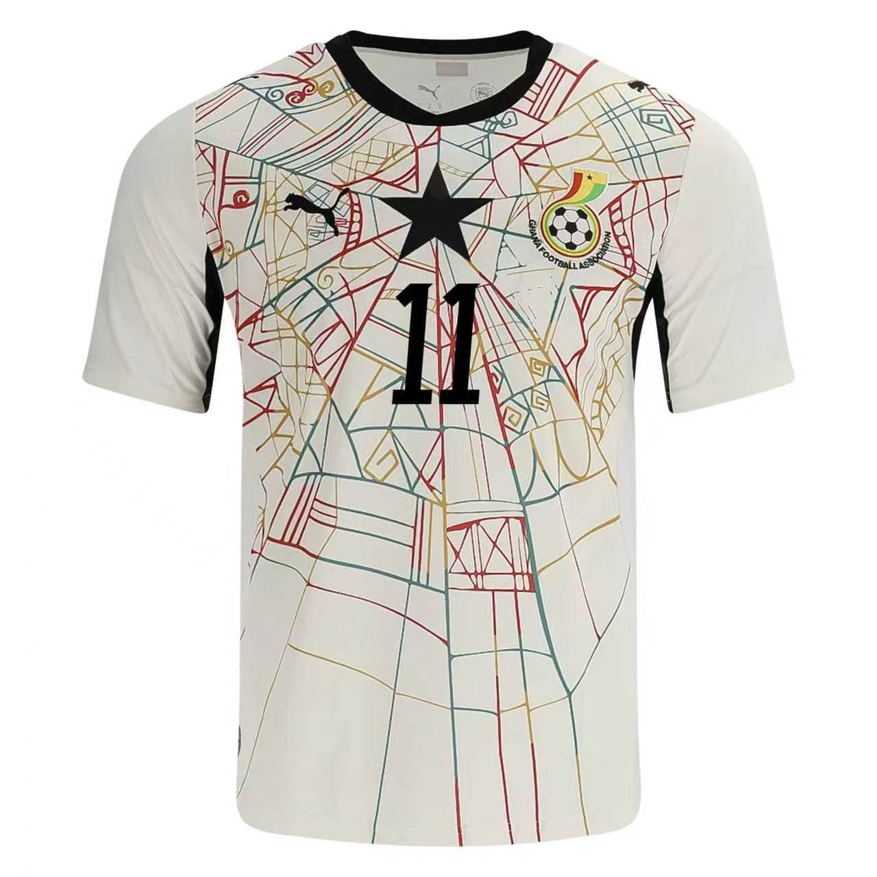 Antoine Semenio, Ghana's 26/27 season home jersey