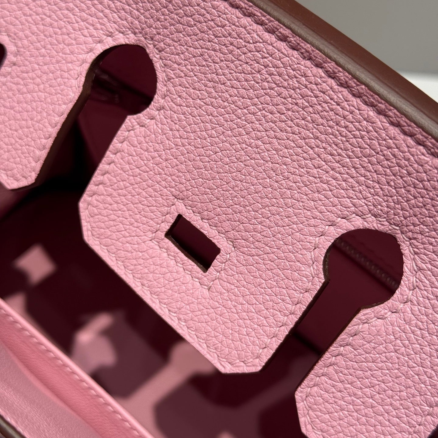 Hermes Birkin 25Cm Baby Pink Togo Leather Silver Hardware 237506