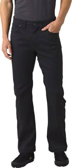 Prana Men&s Brion Pant 34 in. Inseam Black 36