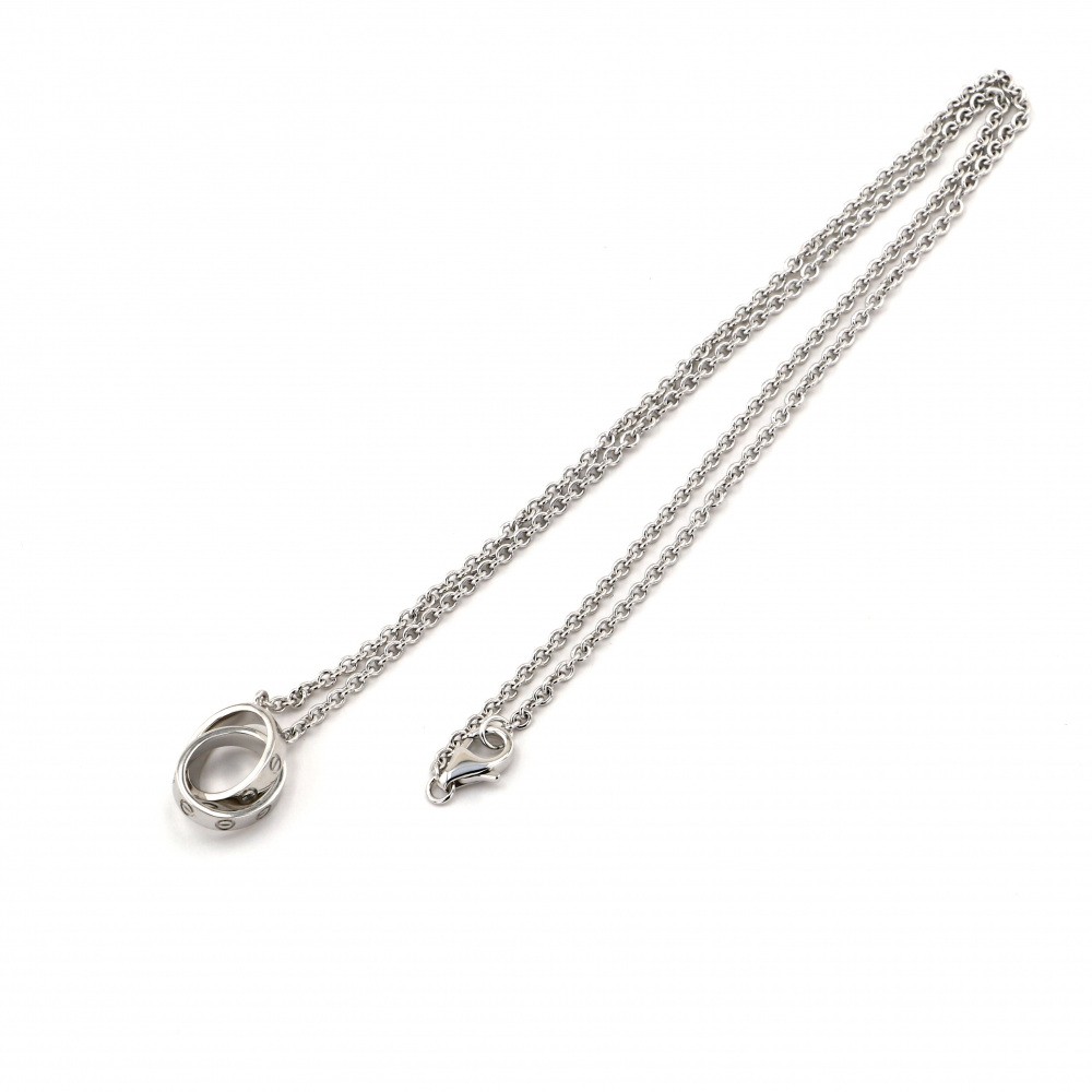 Cartier Love Necklace 18K White Gold
