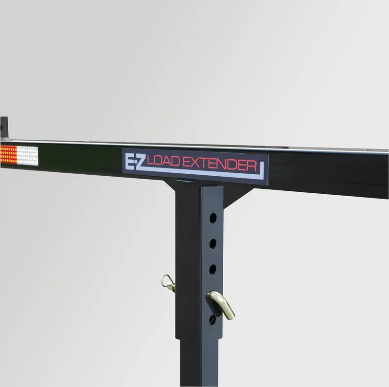 Tricam SLE-1 2 in 1 E-Z Hitch-Mounted Load Extender, 350-Pound Capacity, Black Finish