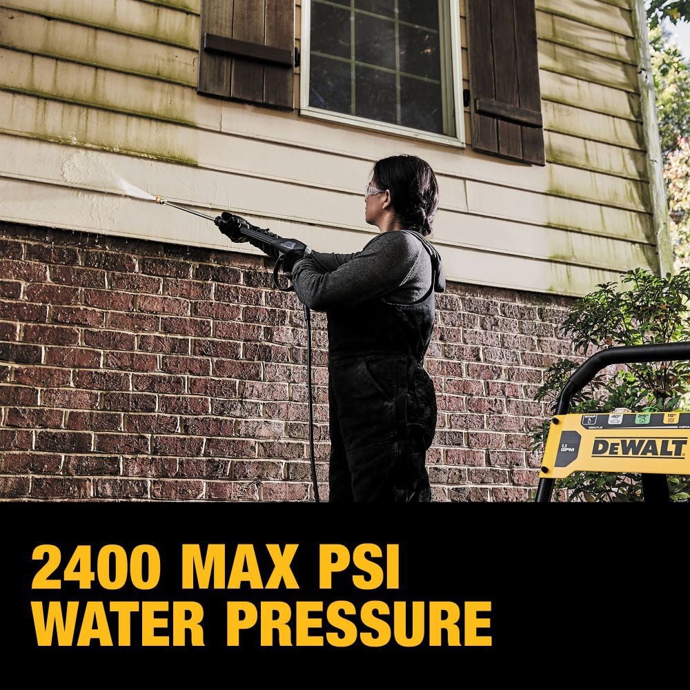 DEWALT Electric Pressure Washer 2400PSI 13Amp Electric Cold-Water DWPW2400