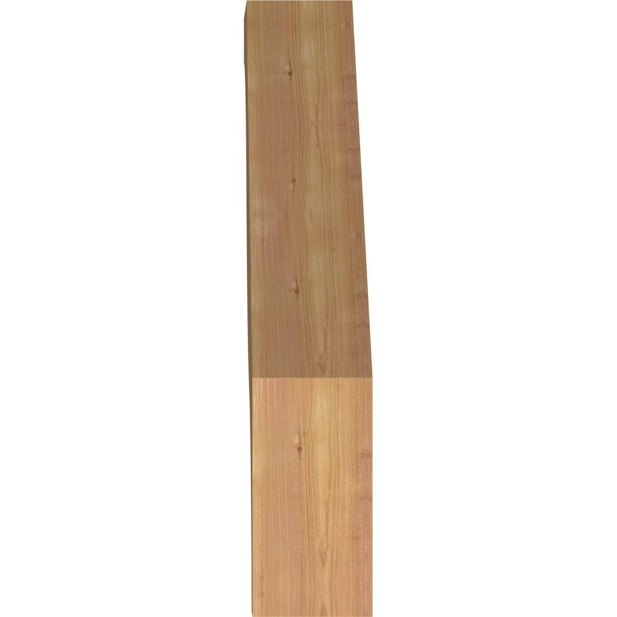 3 1/2x22W x 22x22D x 22x22H Funston Smooth Brace, Western Red Cedar
