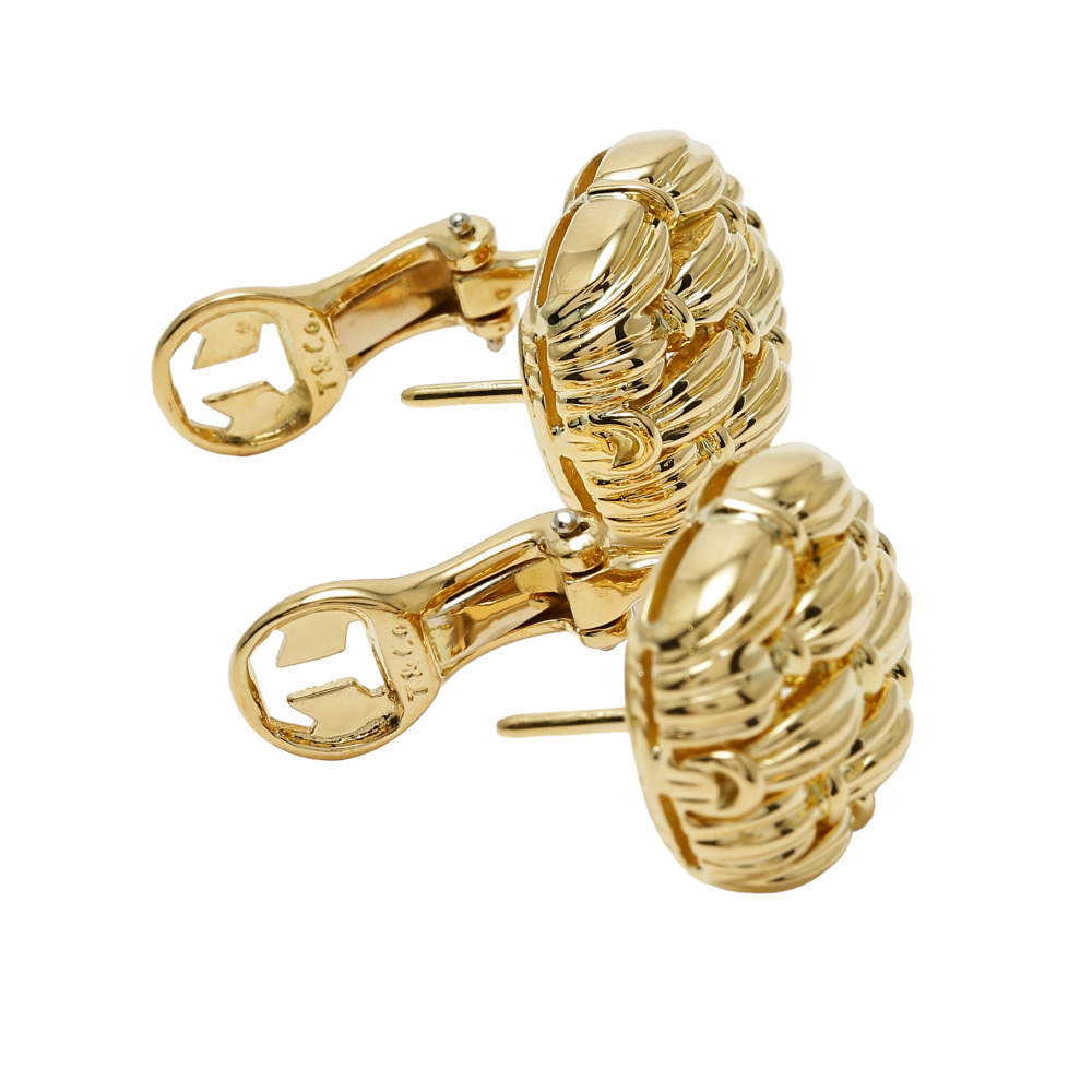 Tiffany & Co. Tiffany K18YG Yellow Gold Earrings