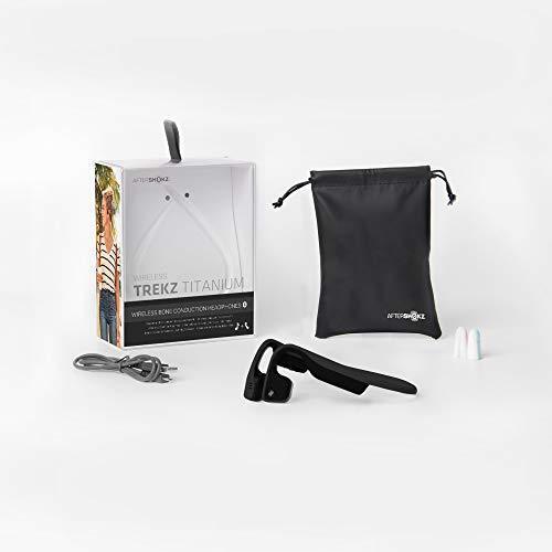 2026 AFTERSHOKZ Titanium Bone Conduction Wireless Bluetooth Headphones, Black