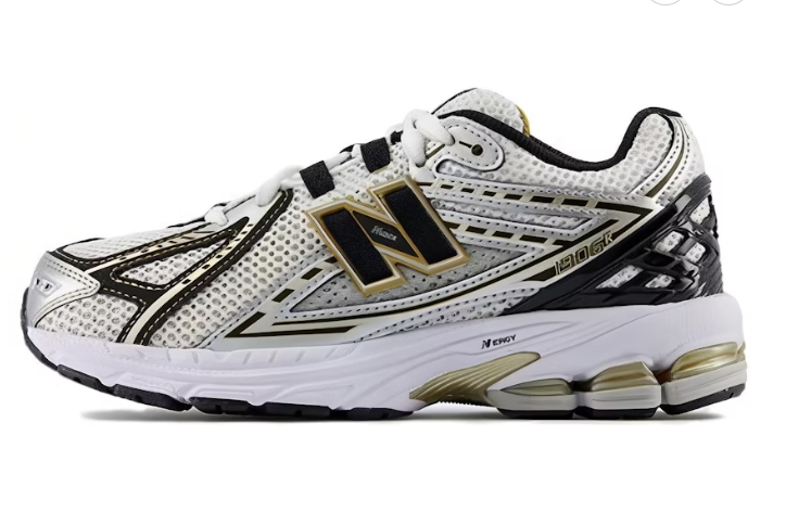 New Balance 1906R Wide Metallic Silver Metallic Gold GC1906RA-W Casual Running Shoes