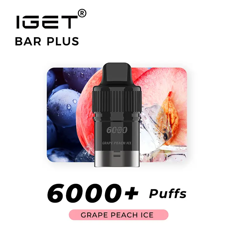 IGET Bar Plus Pod 6000 Puffs