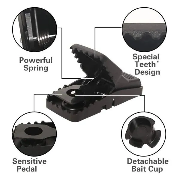 Reusable Plastic Magic Mousetrap