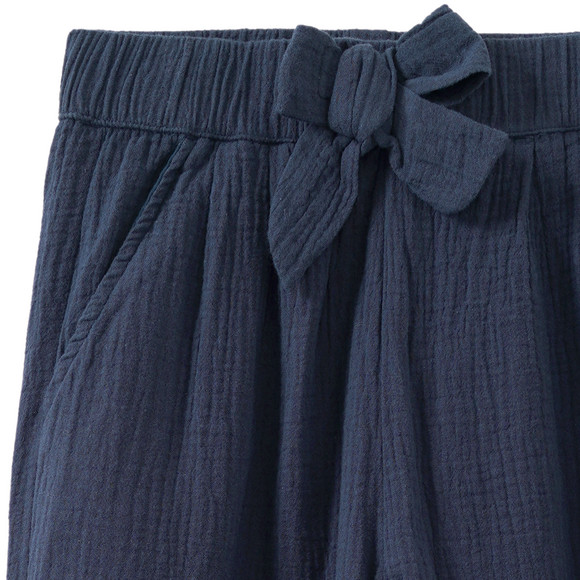 Yigga Mädchen Musselin-Hose mit weitem Bein