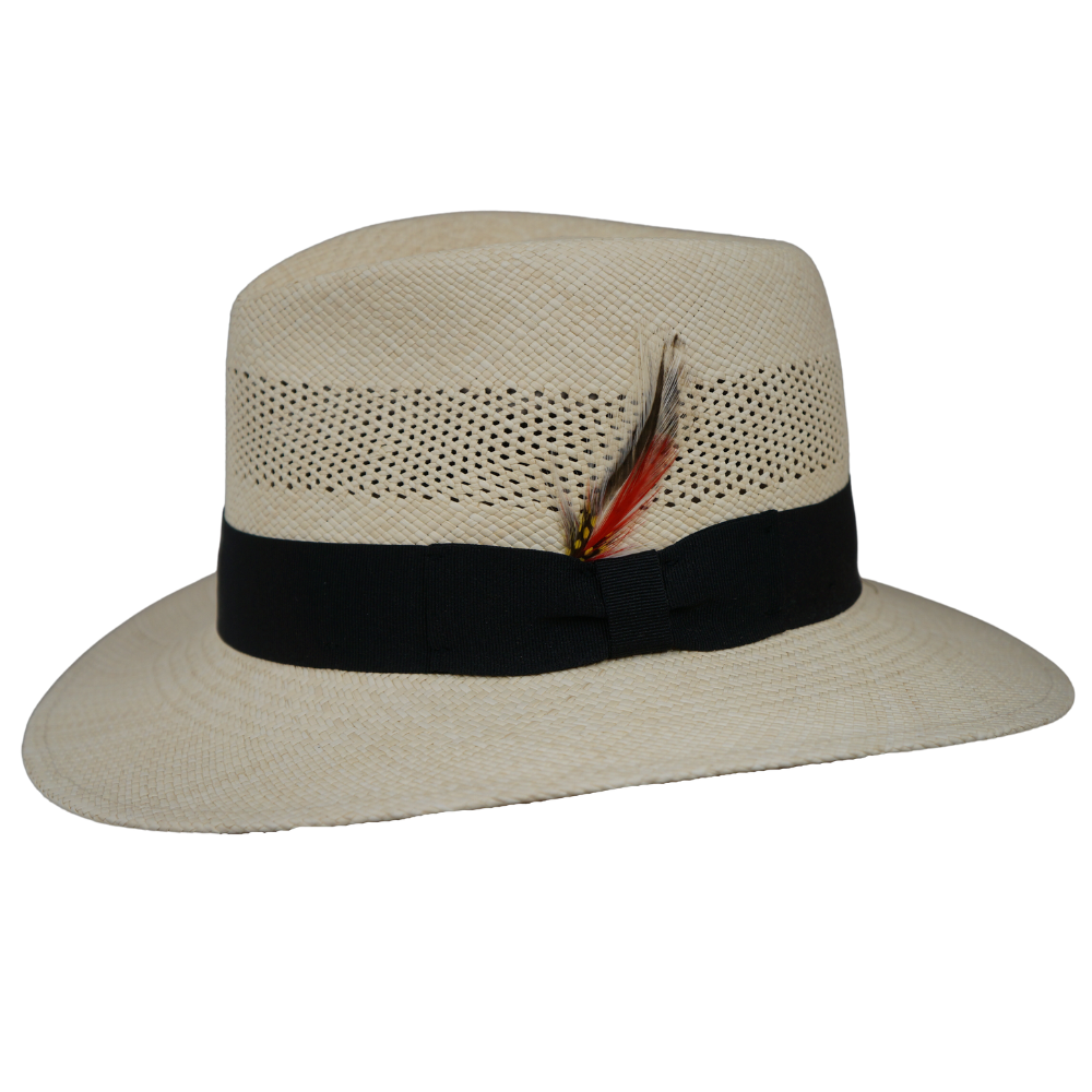 STEFENO BAYOU VENTED PANAMA OUTBACK – Meyer The Hatter