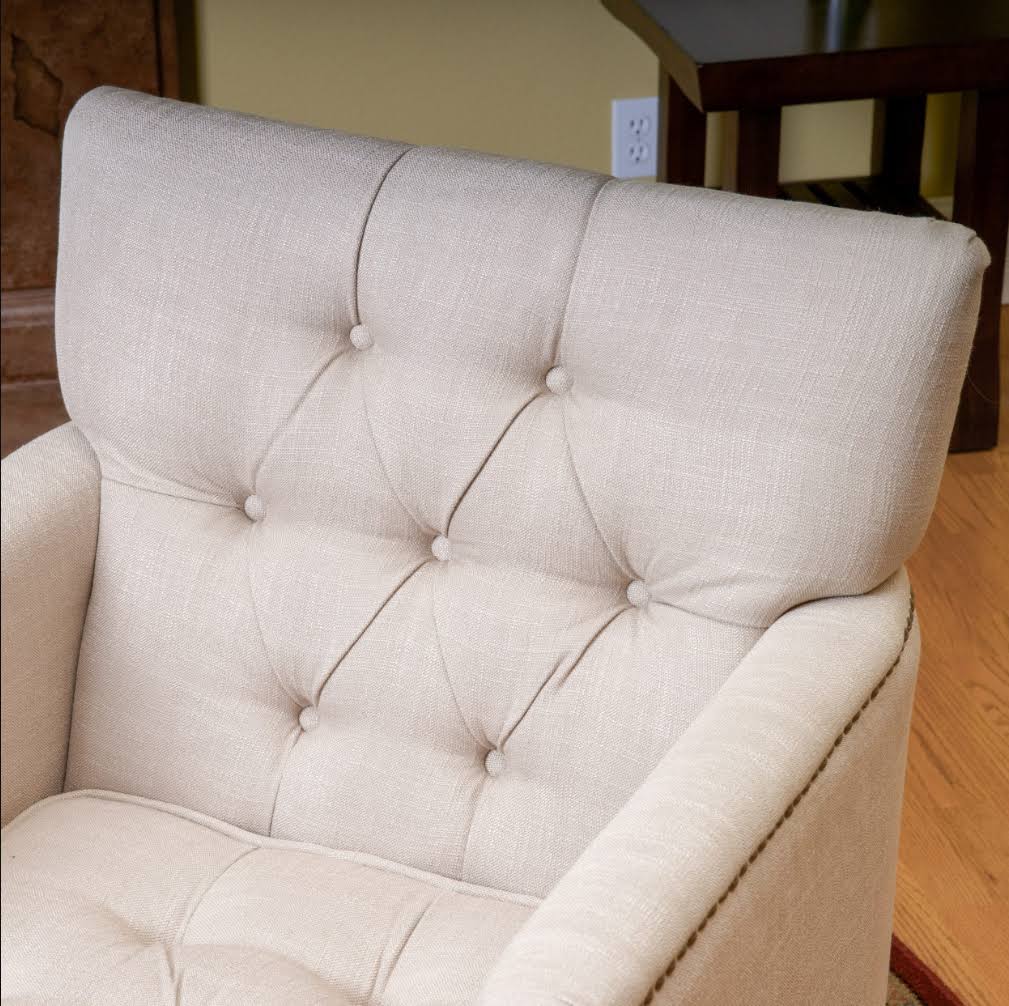 Christopher Knight Home Malone Beige Club Chair