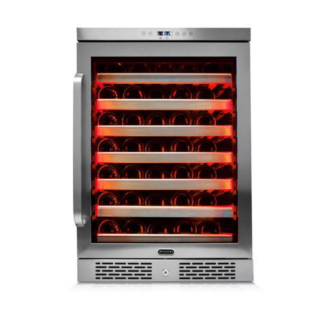 Whynter BWR-545XS Elite Spectrum Lightshow 54 Bottle Stainless Steel 24 inch
