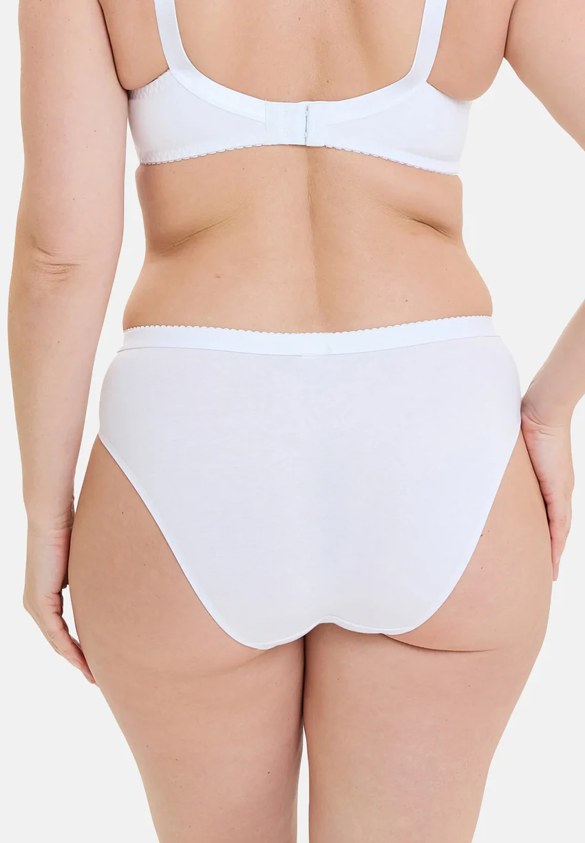 Slip Coton d'Arum Blanc