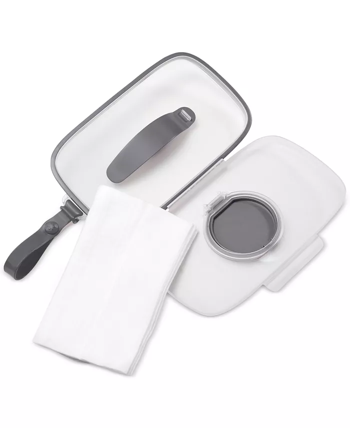 Skip Hop Grab And Go Snug Seal Wipes Translucent Case