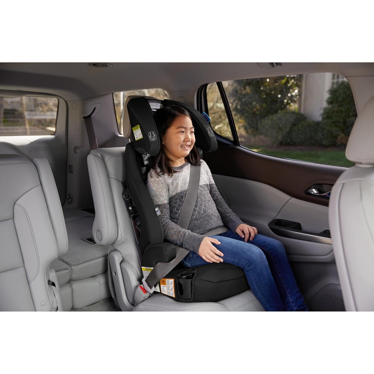3-in-1 Harness Child Booster Car Seat, Forward Facing Car Seat, Highback, to Backless Booster, Proof