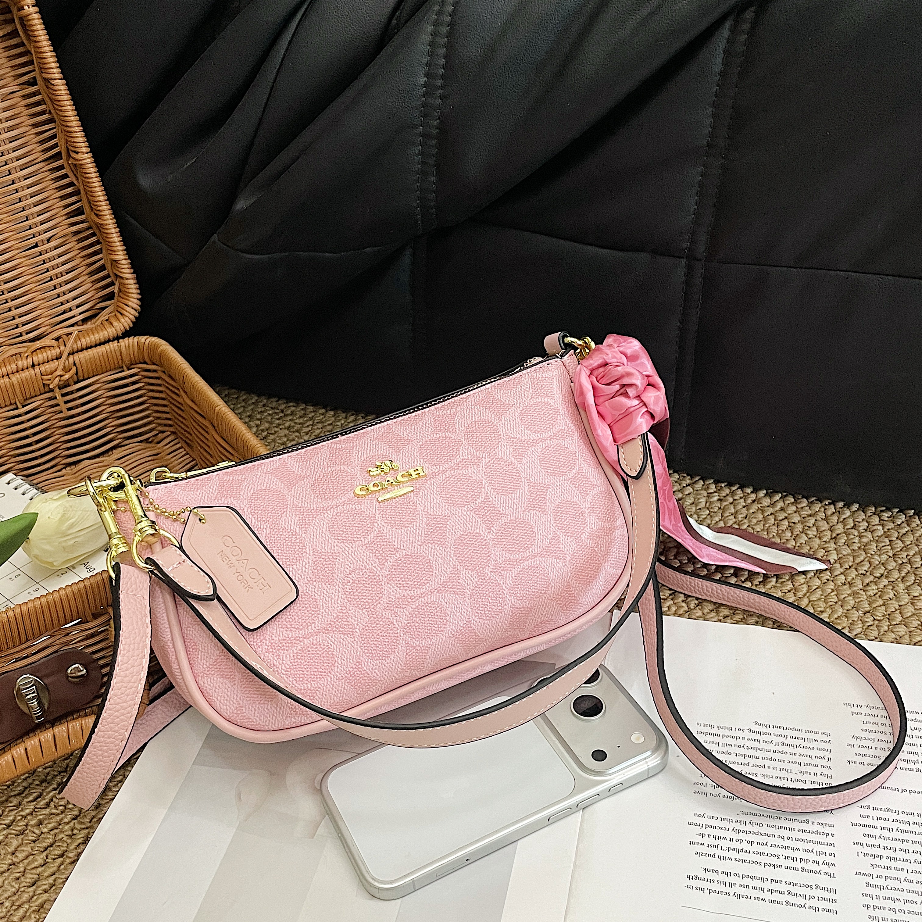 Coach shoulder bag 2 straps - cnluxepick