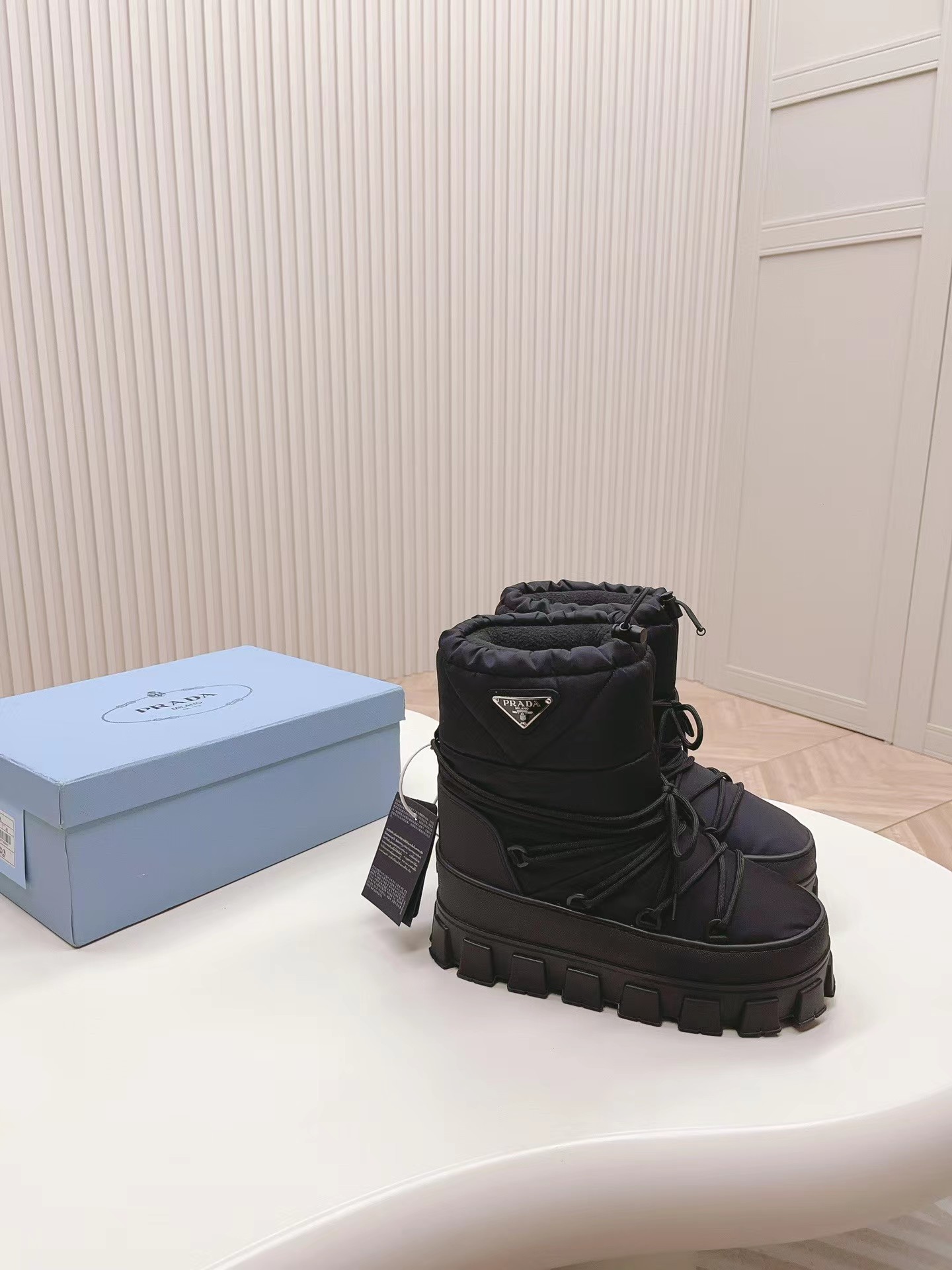 Top Quality Prada Boots Black - cnluxepick