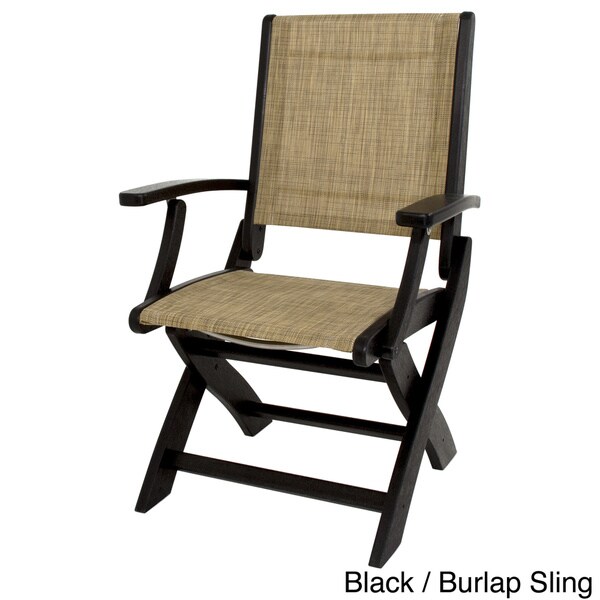 POLYWOOD Coastal Folding Chair