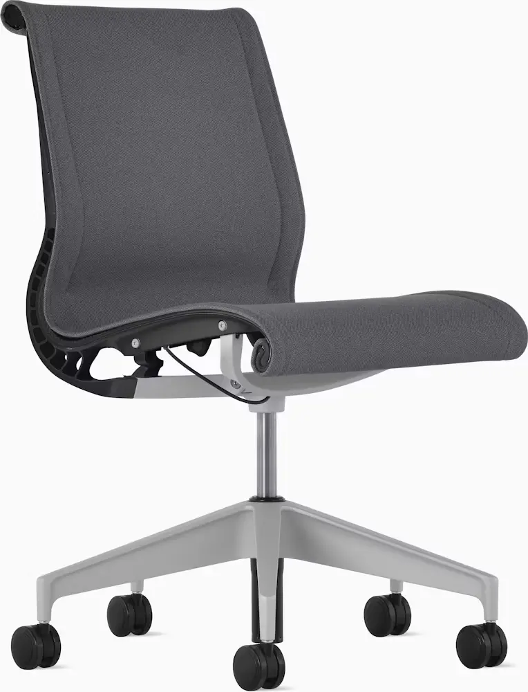 Setu Armless Ergonomic Office Chair