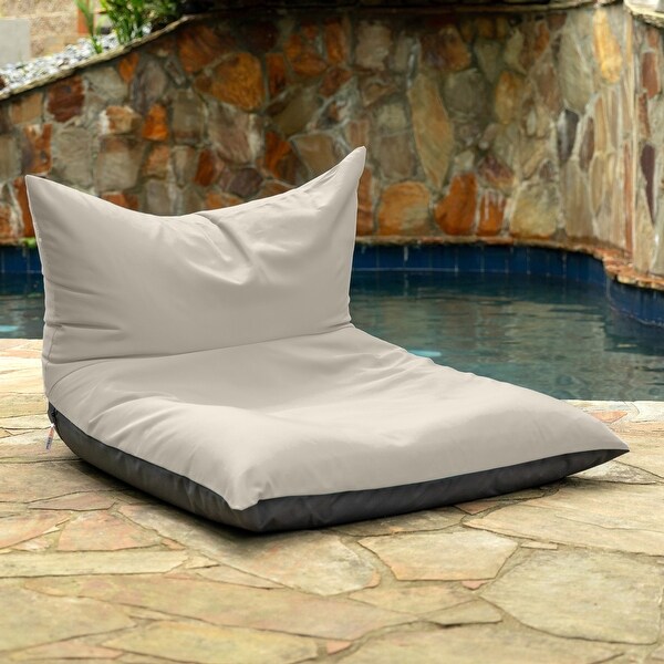 Deshi Sunbrella Patio Bean Bag Lounge Chair by Havenside Home