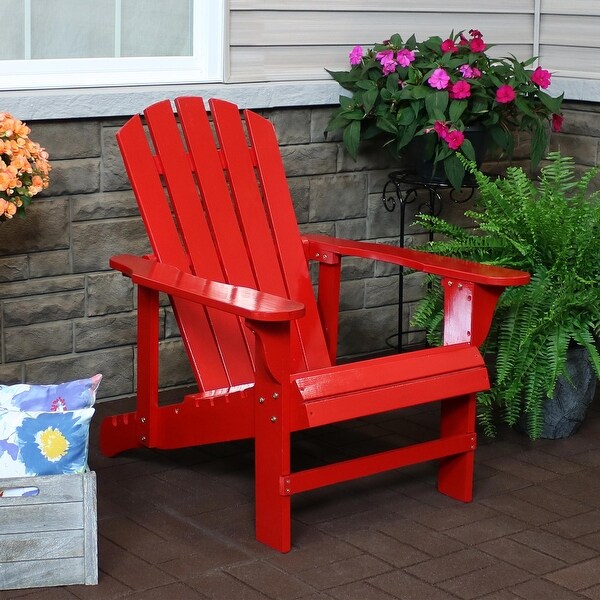 Adirondack Chair with Adjustable Backrest