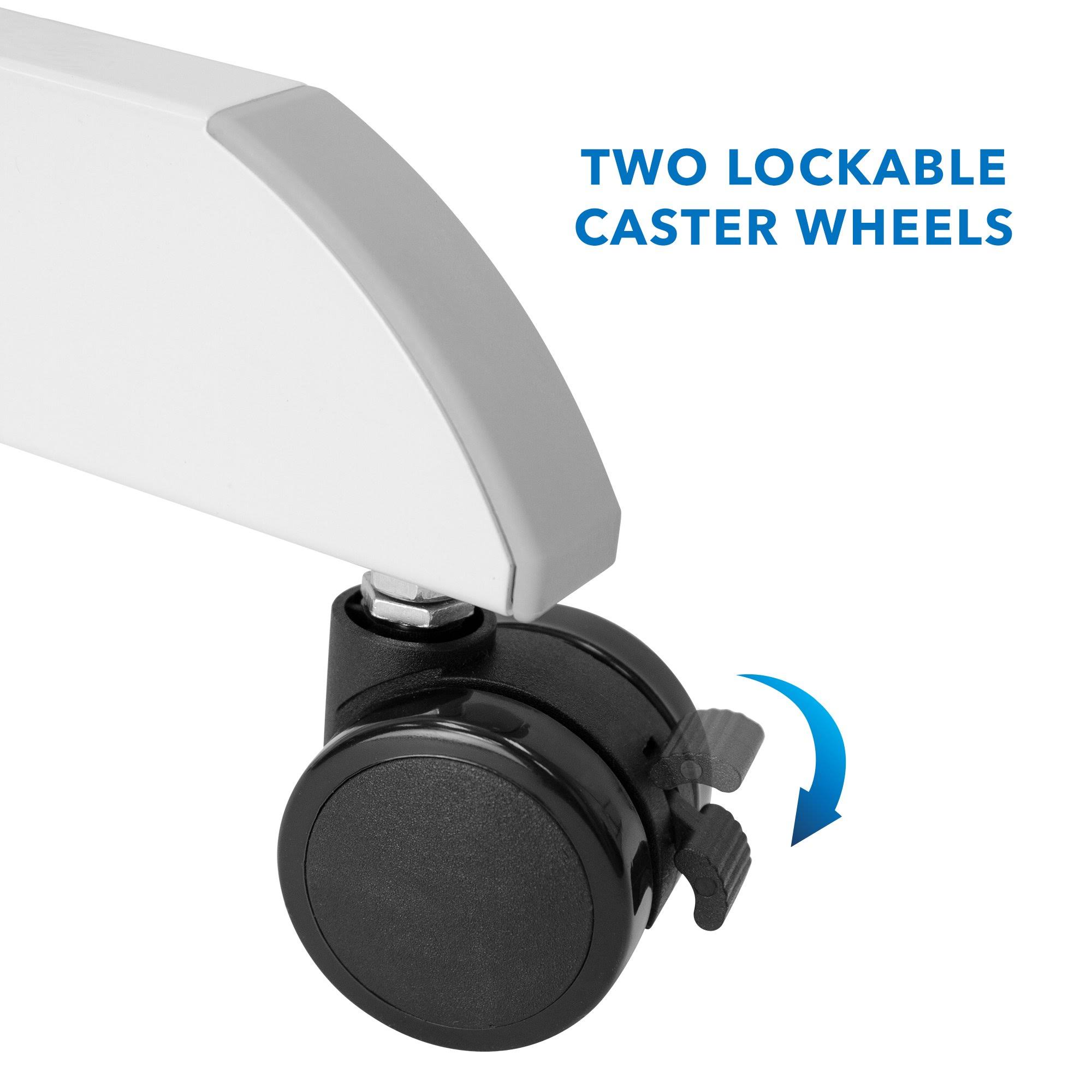 Mount-It! Adjustable Rolling Laptop Desk