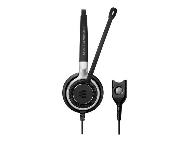 Sennheiser Century SC-660 Binaural NC Headset - Silver