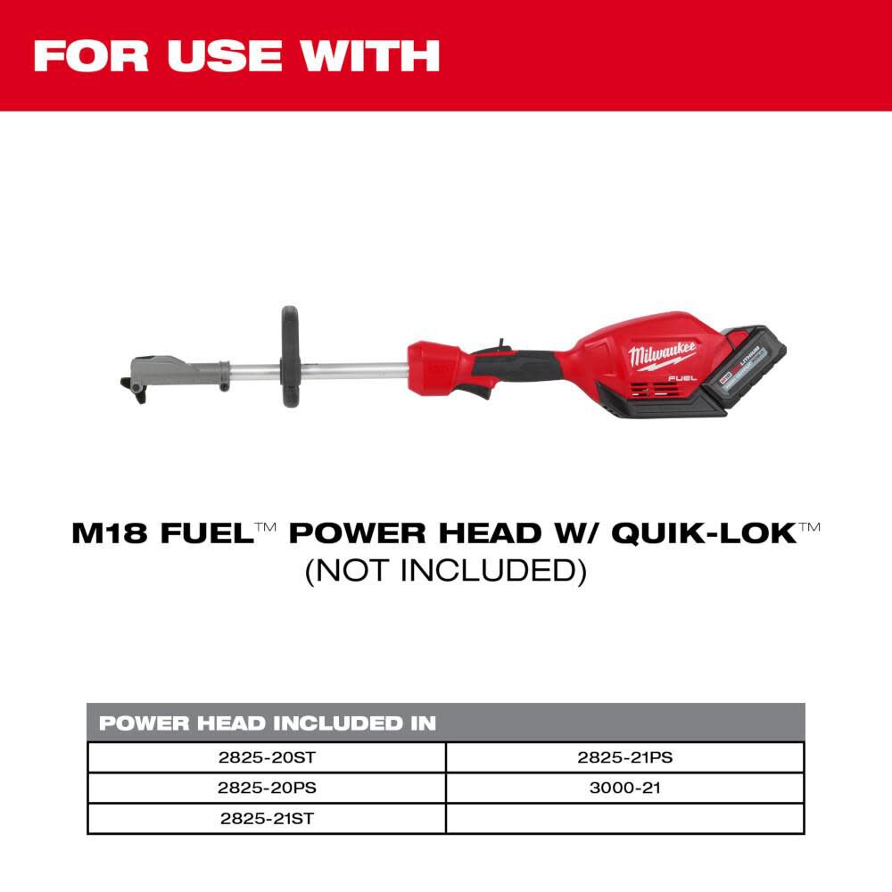 Milwaukee M18 FUEL QUIK-LOK Edger Attachment 49-16-2718