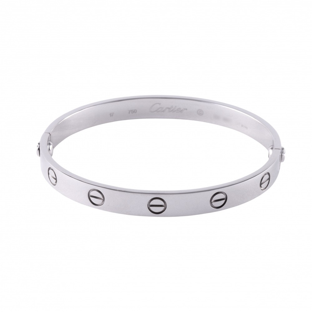 Cartier Love Bracelet 18K White Gold
