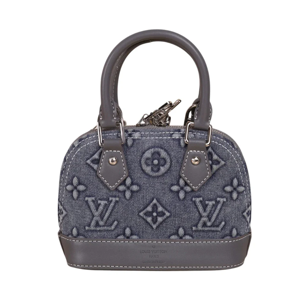 Louis Vuitton Mini Alma Denim Monogram Bag