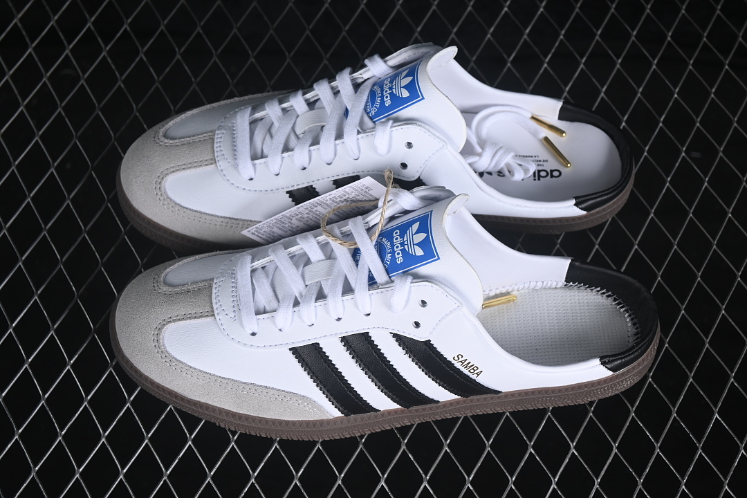 Adidas Clover Casual Half Drag White/Black/Coffee/Grey LB3814