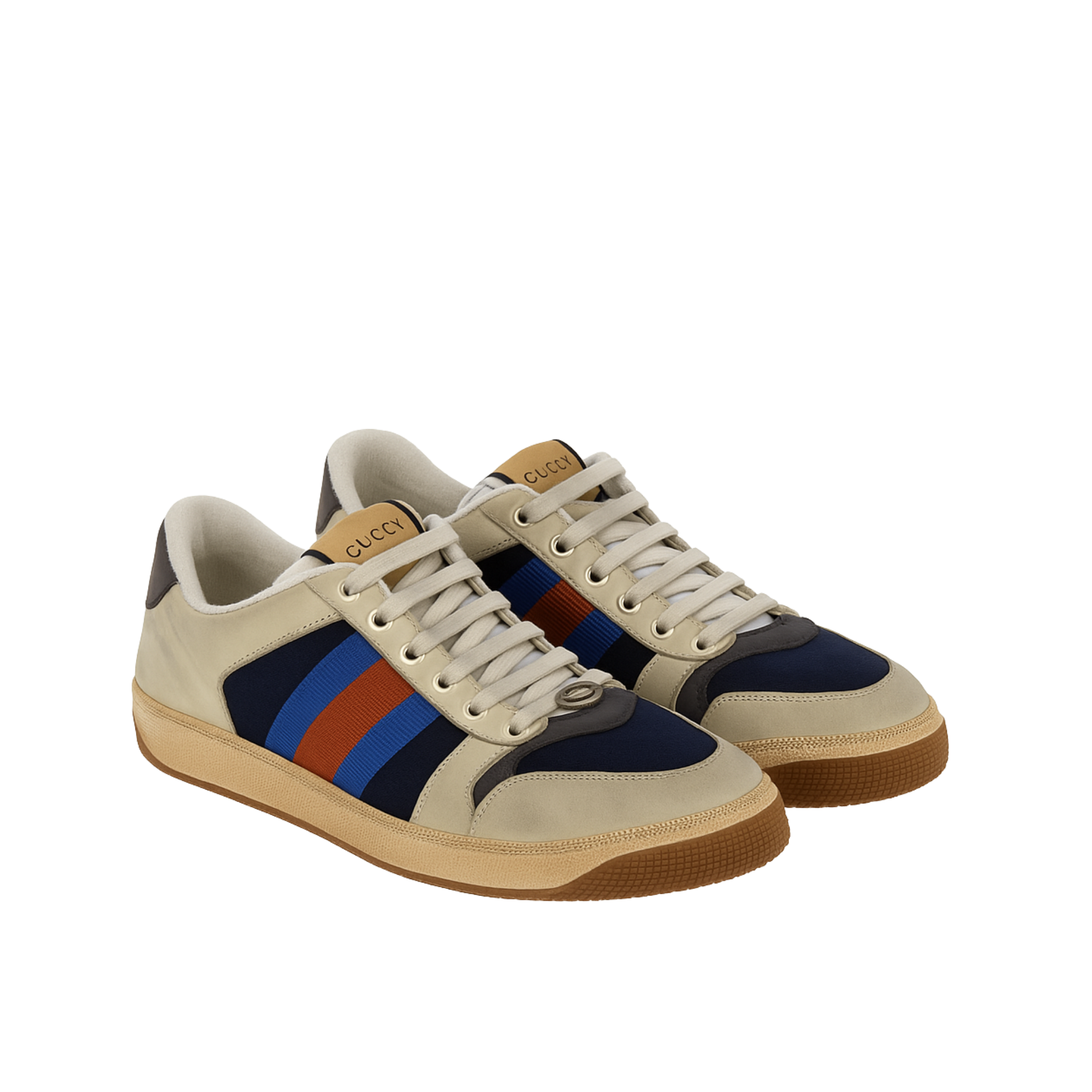 Gucci Women’S Screener White Blue 546551 99W20 4368
