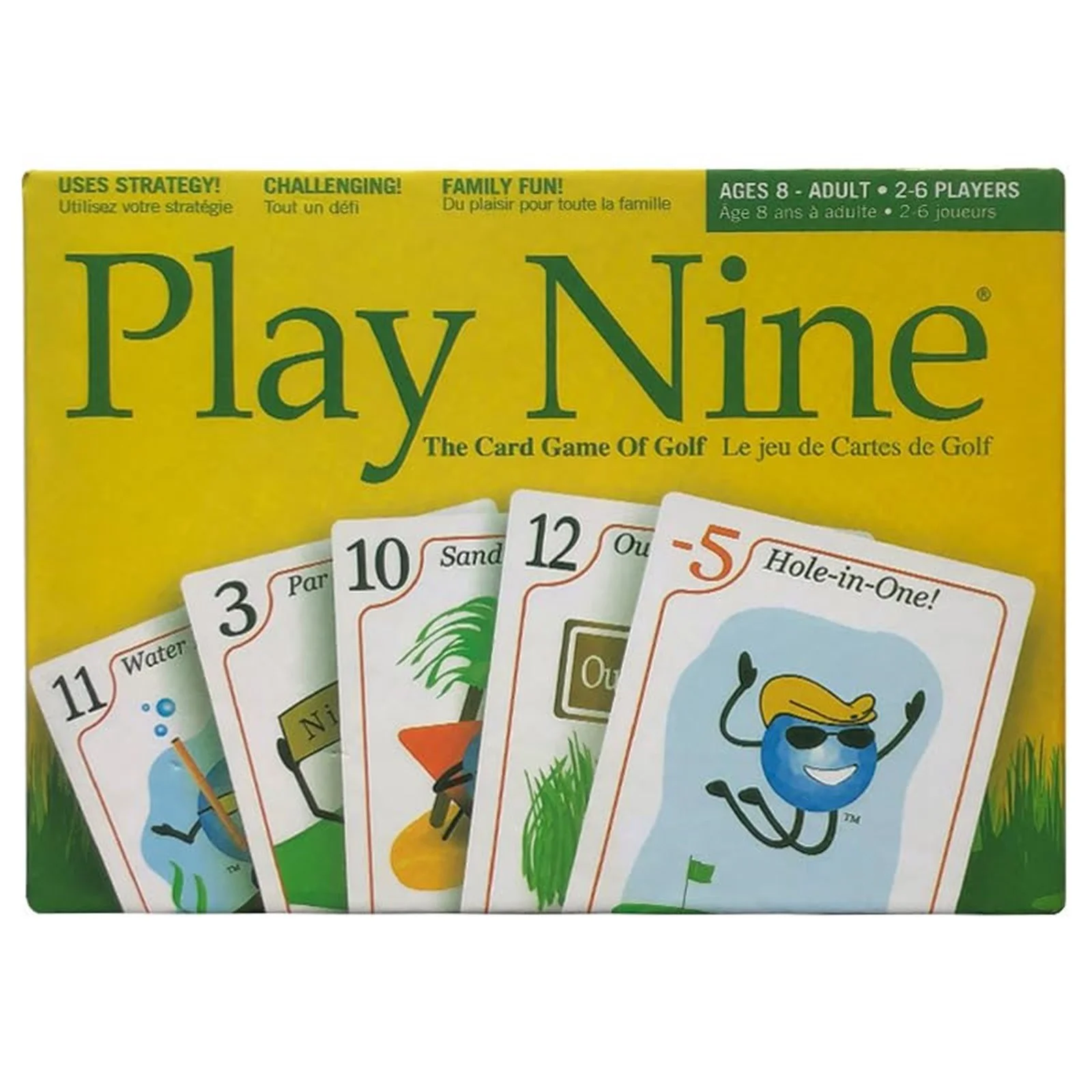 Tysmin Family Games Laoniu Fun Golf-Inspired Card Game Elements Great For Family & Friends Gatherings