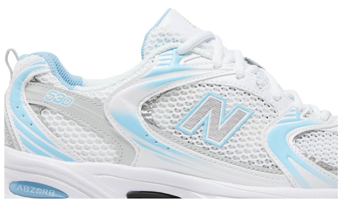 New Balance 530 White Blue Haze MR530BB Casual Running Shoes
