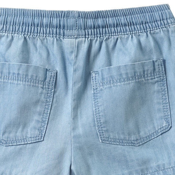 Topomini Baby Shorts in Denim-Optik