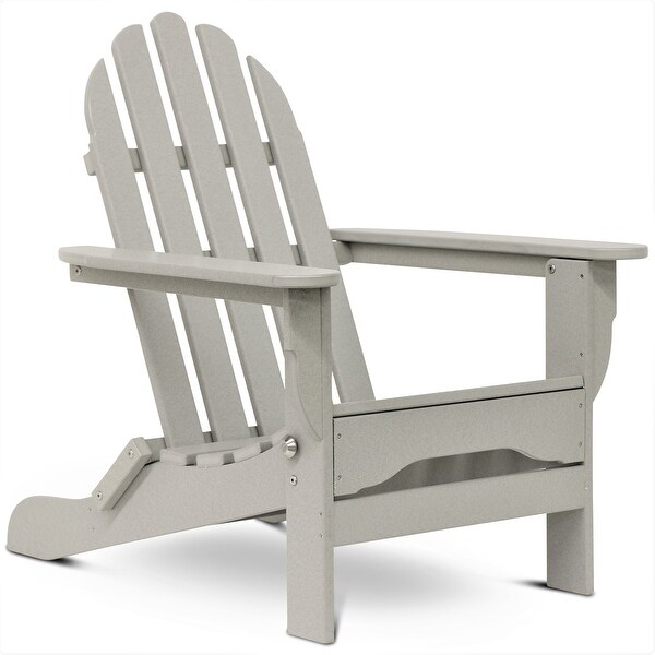 Nelson Recycled Plastic Folding Adirondack Chair by Havenside Home