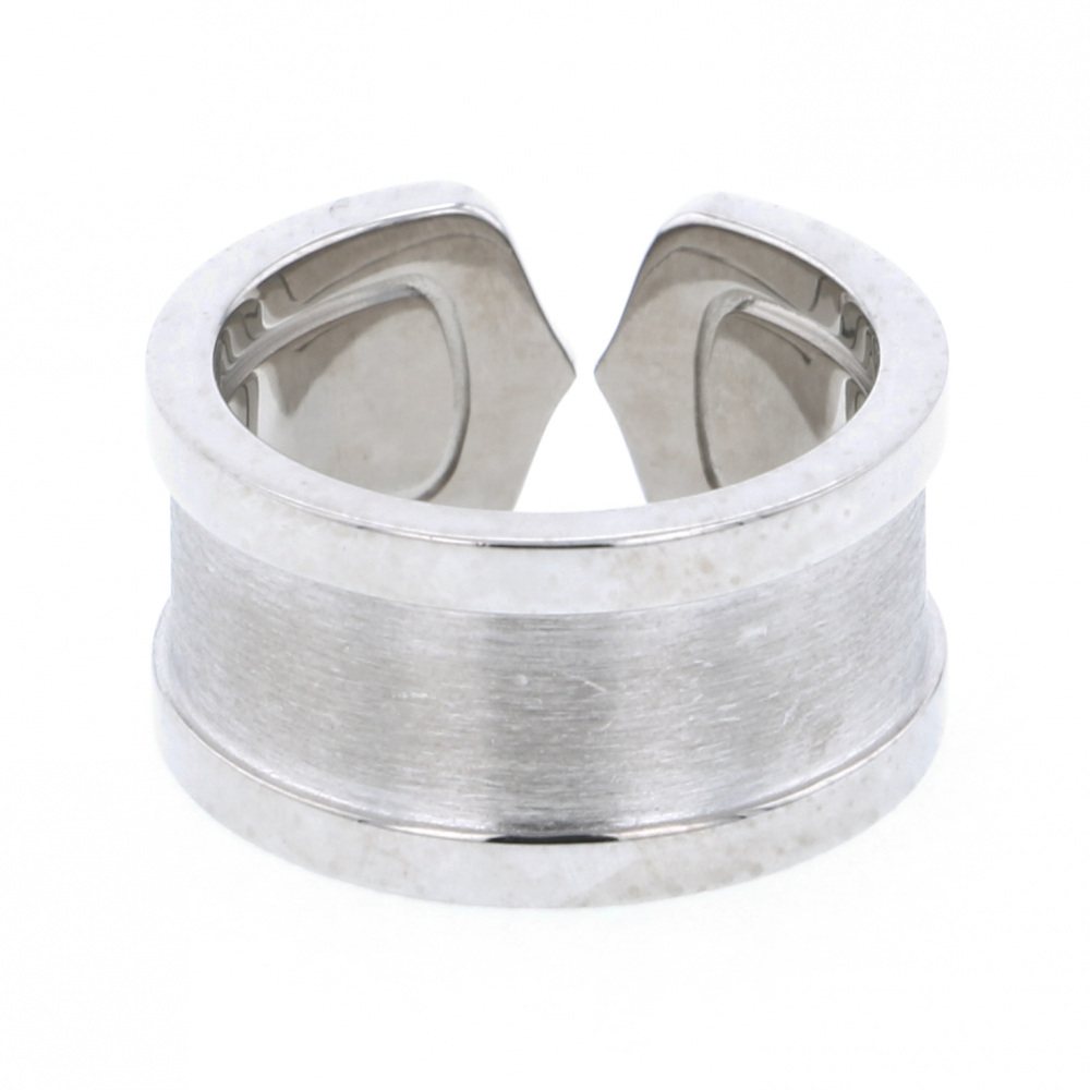 Cartier 2C C Duling #49 Ring 18K White Gold