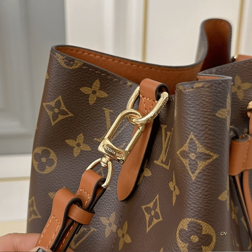 Louis Vuitton Néonoé Mm Monogram Caramel Brown 10.2 Inches M44887