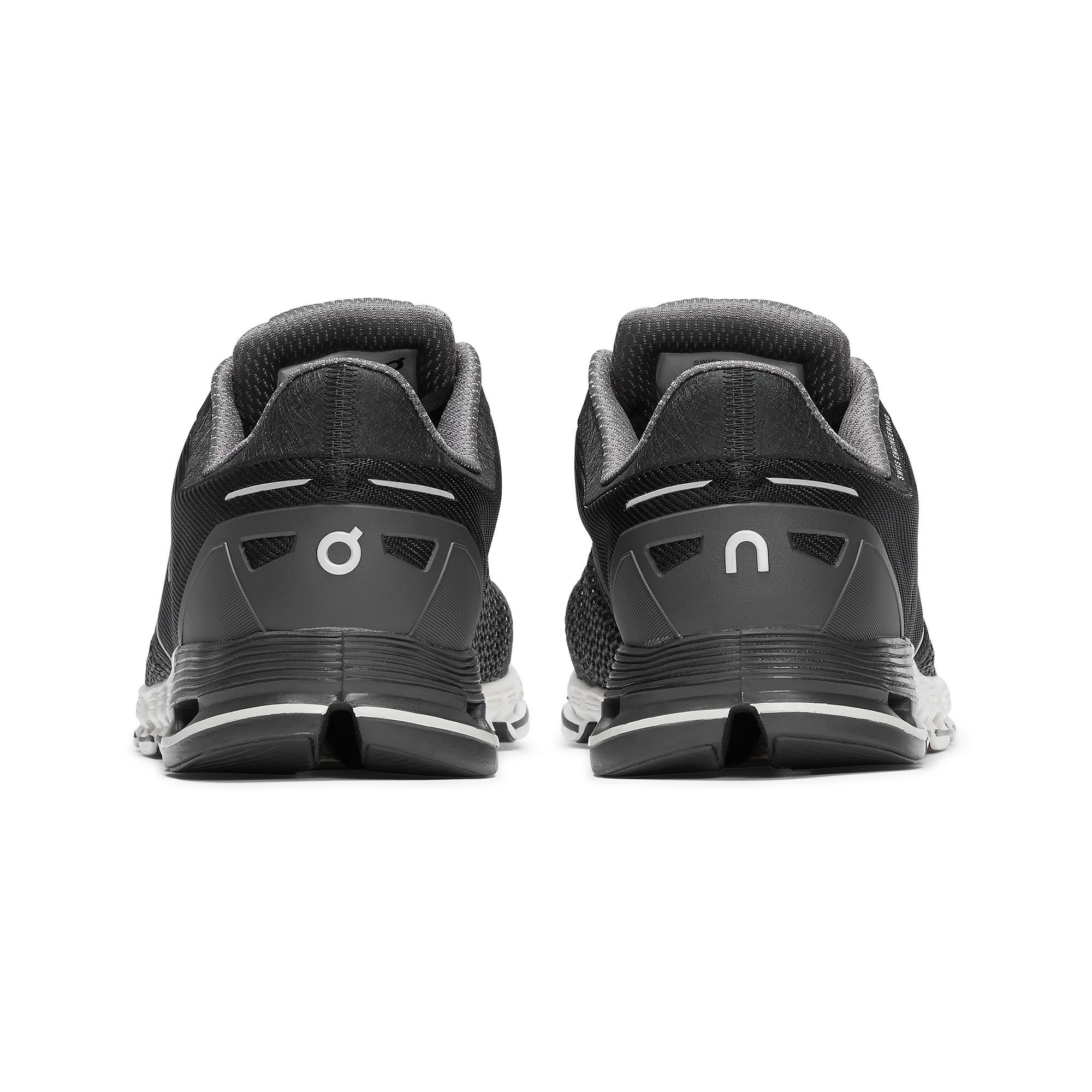 Men&s on Cloudflyer - Black/White, 7.5
