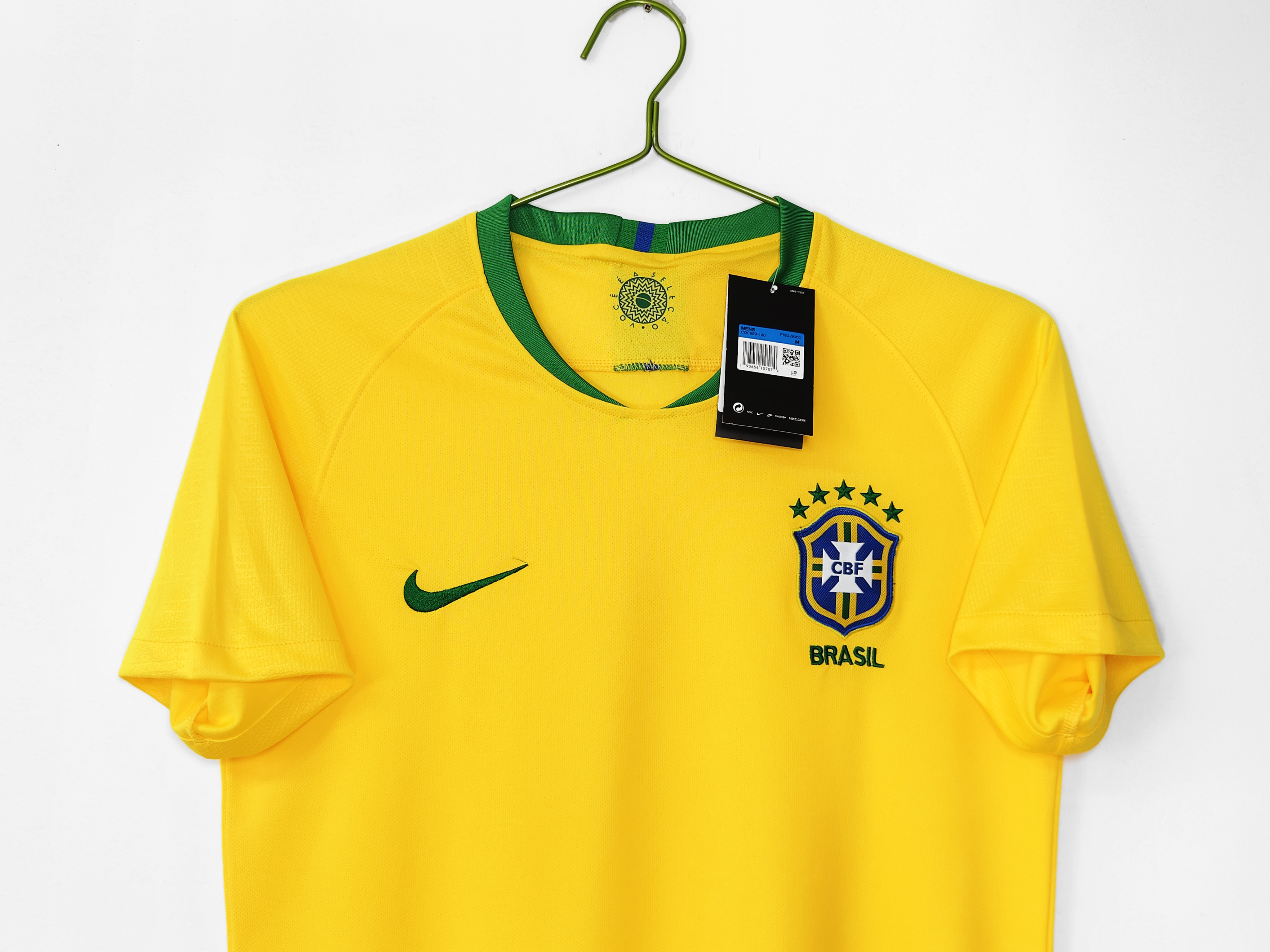 Retro Brazil 2018 Home S-XXL 4