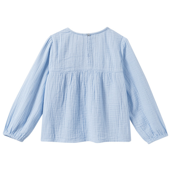 Topolino Mädchen Musselin-Bluse mit Rüschen