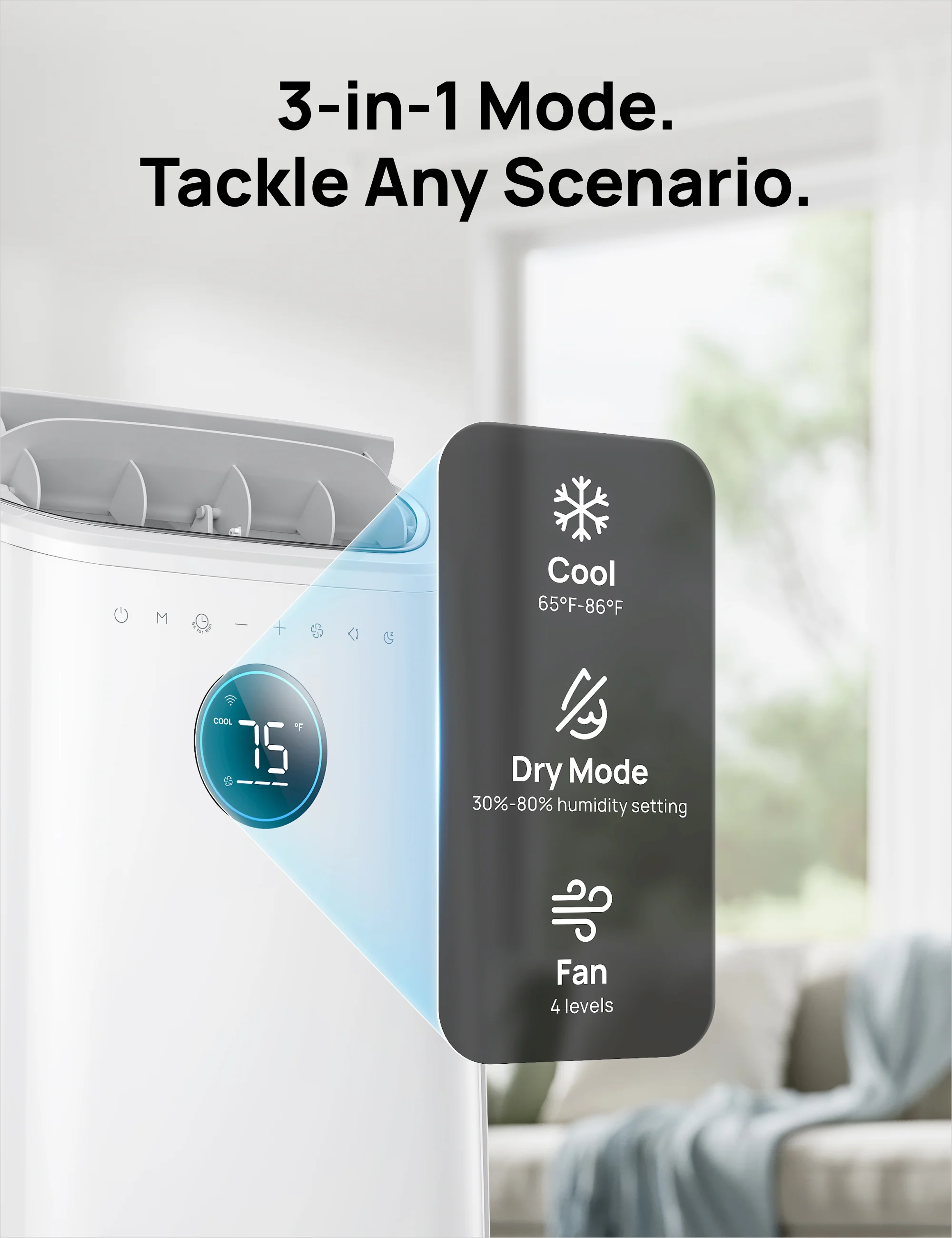 Smart Air Conditioner AC515S | 12000BTU