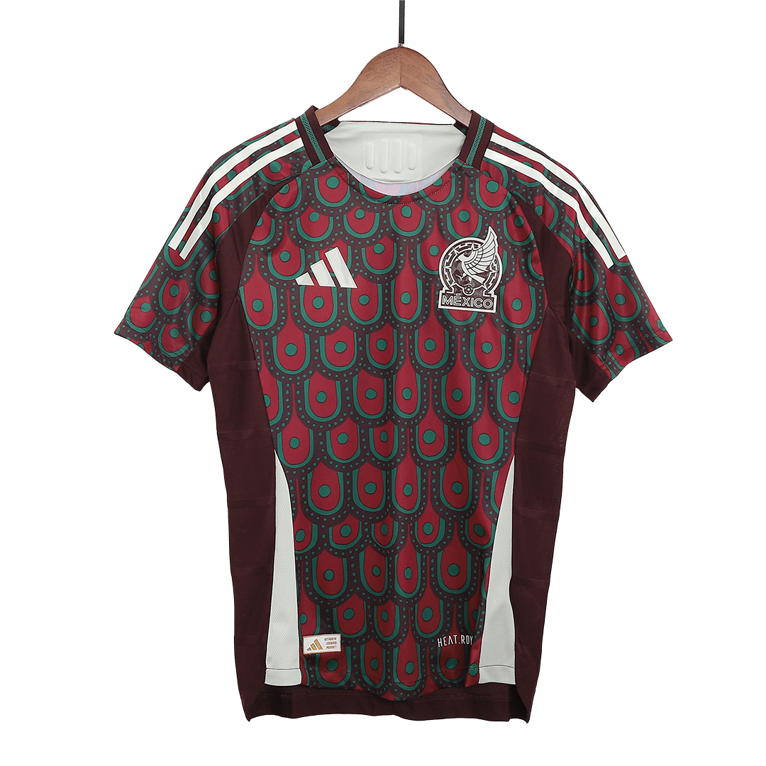 Mexico Home Authentic Soccer Jersey Copa America