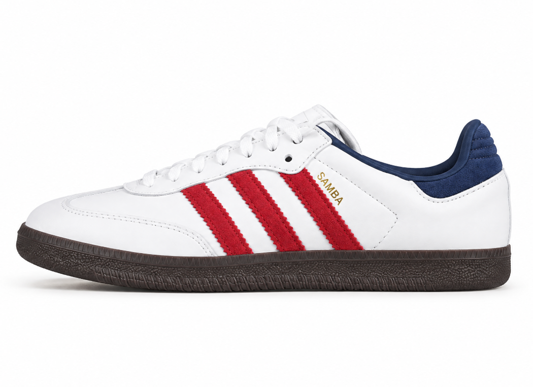 Adidas Originals Samba Og Core White/Team Victory Red/Night Indigo IH4881